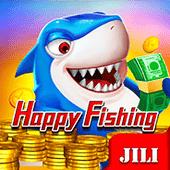 Happy Fishing shark slot game cover