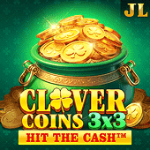Clover Coins 3×3 slot cover artwork