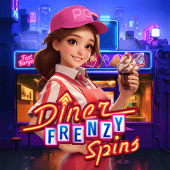 Diner Frenzy Spins slot game poster